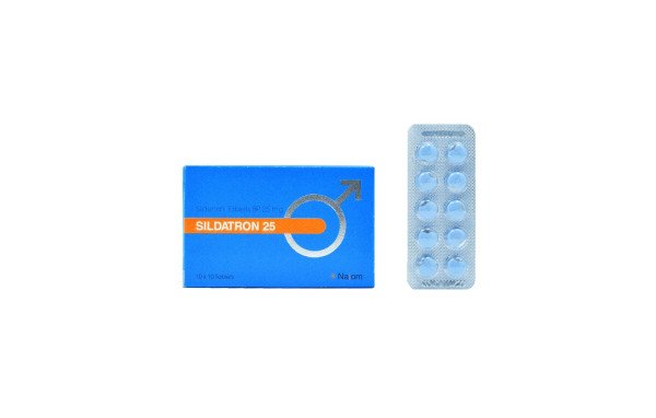 [비아그라]실데나필 실다트론 25mg 50정