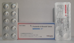 민윈에프 MINWIN-F 600정 미녹시딜5mg+피나스테리드1mg